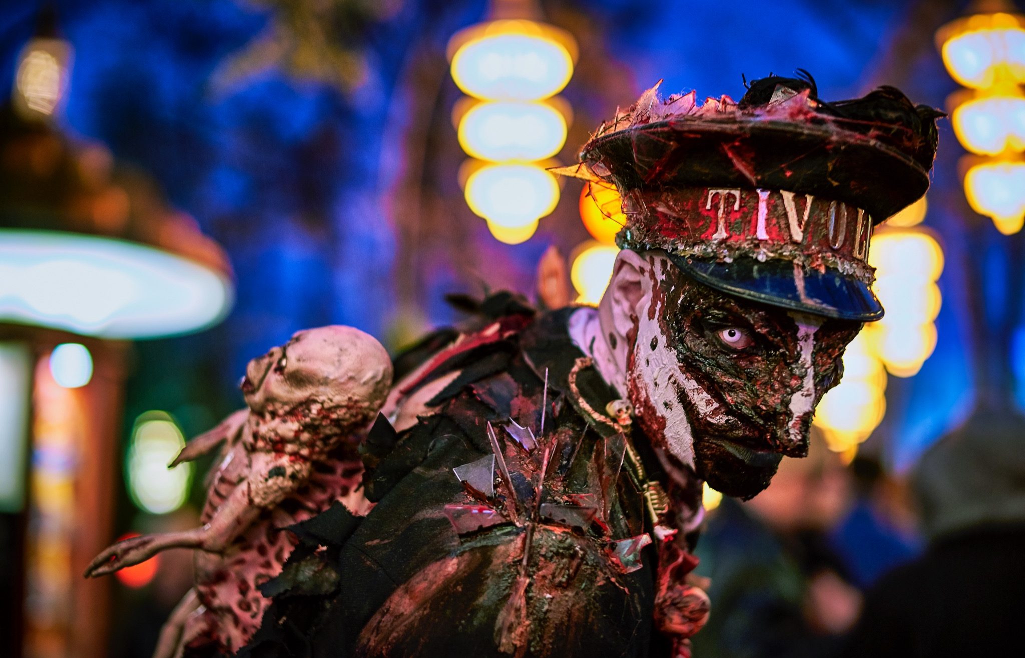 Halloween i Tivoli 2016. Scary Kontrollør Aften